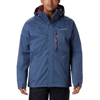 Columbia Alpine Action Big, Chamarras Azules Oscuro Para Hombre | 587639-JGQ